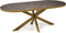 Stalux Eettafel - Tafel Noud - Stijlvol Design - Duurzaam Materiaal - Gemakkelijk Onderhoud - Bruin - 180 cm