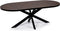 Stalux Eettafel - Tafel Noud - Stijlvol Design - Duurzaam Materiaal - Gemakkelijk Onderhoud - Bruin - 180 cm