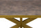 Stalux Eettafel - Tafel Noud - Stijlvol Design - Duurzaam Materiaal - Gemakkelijk Onderhoud - Bruin - 180 cm