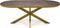 Stalux Eettafel - Tafel Noud - Stijlvol Design - Duurzaam Materiaal - Gemakkelijk Onderhoud - Bruin - 180 cm