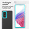 Stand Backcover voor de Samsung Galaxy A53 - Transparant