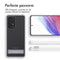 Stand Backcover voor de Samsung Galaxy A53 - Transparant