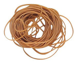 Quantore - Elastiek s 16 60x1.5mm 100gr 440 stuks bruin