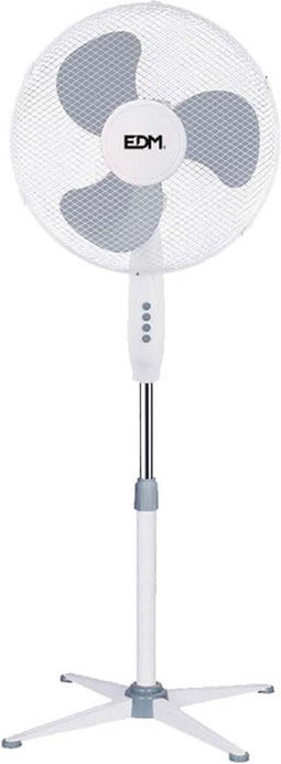 Standventilator EDM 45W - 40cm - Wit 33500