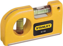 STANLEY 0-42-130 Pocket Spirit Level Magnetic - Waterpas - 8,7cm