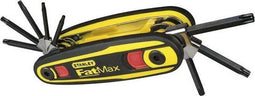 Stanley 0-97-553 FatMax 8-delige Stiftsleutelset - vergrendelbaar - Torx - T9-40