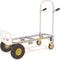 Stanley 2-in-1 Steekwagen en Platformwagen SWXTI-MT515 - Draagcapaciteit 200 tot 250KG - Transportwagen - 118 x 52 x 103 CM - Metaal - Zilver/Geel/Zwart