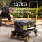 Stanley 2-in-1 Steekwagen en Transportkar - SXWTD-FT585 - Laadcapaciteit tot 137 KG - Opvouwbare Plateauwagen - Multifunctioneel - Zwart/Geel
