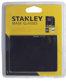 STANLEY 2000 E11 - Veiligheidsglas voor Lasmasker - 75x98 mm - 2 stuks