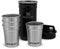 Stanley Adventure Nesting Shot Glass Set 0,59ML | Matte Black Pebble | BPA-Vrije shotglazen | Roestvrijstalen borrelglazen | Makkelijk opstapelen en opbergen | Vaatwasserbestendig