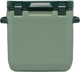 Stanley Adventure Outdoor Cooler 28,3L Stanley Green | Ruimte voor 2L flessen | Dubbelwandig geïsoleerde koeler | BPA-Vrij | Deksel campingkoeler fungeert ook als stoel | Reiskoeler | Waterdicht