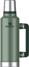 Stanley Classic Legendary Bottle 1,9L | Hammertone Green | Thermosfles houdt 45 uur warm, 2 dagen koud | Vaatwasserbestendig | Roestvrijstalen Thermoskan | Lekvrij