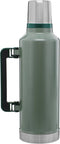 Stanley Classic Legendary Bottle 1,9L | Hammertone Green | Thermosfles houdt 45 uur warm, 2 dagen koud | Vaatwasserbestendig | Roestvrijstalen Thermoskan | Lekvrij