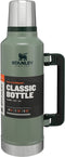 Stanley Classic Legendary Bottle 1,9L | Hammertone Green | Thermosfles houdt 45 uur warm, 2 dagen koud | Vaatwasserbestendig | Roestvrijstalen Thermoskan | Lekvrij