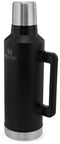 Stanley Classic Legendary Bottle 2,3L | Matte Black Pebble | Thermosfles houdt 48 uur warm, 2 dagen koud | Vaatwasserbestendig | Roestvrijstalen Thermoskan | Lekvrij