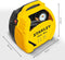 Stanley Compressor 8Bar - Luchtcompressor Olievrij met Luchtgereedschap - Compressoren Set Incl. Luchtslang 3M, Luchtpistool met Drukmeter en 3 Mondstukken - Geel