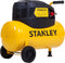 Stanley Compressor DN200/8/24 - Luchtcompressor 8 Bar - 24L - 180L/Min - Met Handvat en Wielen - Olievrij - Geel