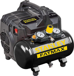 Stanley Compressor DST 101/8/6 FMXCM00 - Luchtcompressor Olievrij - Max. 59dB