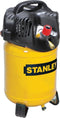 Stanley Compressorset, olievrije luchtcompressor, verticaal, 1.5 pk, 10 bar, tankinhoud 24 L, incl. accessoires 6-delig