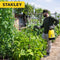 Stanley Druksproeier 5 L, drukspuit, sproeier tuin, elektrisch, heroplaadbare batterij lithium, telescopische lans, regelbare sproeikop, autonomie 2.5 h, max. 2 bar, 0.33 L/minuut, geel/zwart
