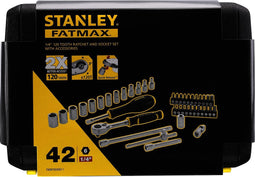 Stanley FATMAX Dopsleutelset 1/4" - 42 DELIG