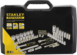 Stanley FMMT82826-1 FatMax DOPSLEUTELSET 1/4 + 1/2 - 81 DELIG