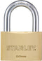 Stanley Hangslot - 60 MM - 2 Sleutels - Massief Messing
