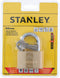 Stanley Hangslot - 60 MM - 2 Sleutels - Massief Messing