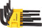 STANLEY Inbussleutelset 10-delig - 1.5 t/m 10 mm