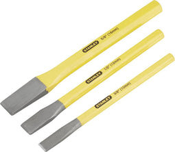 STANLEY Koudbeitelset 3-delig