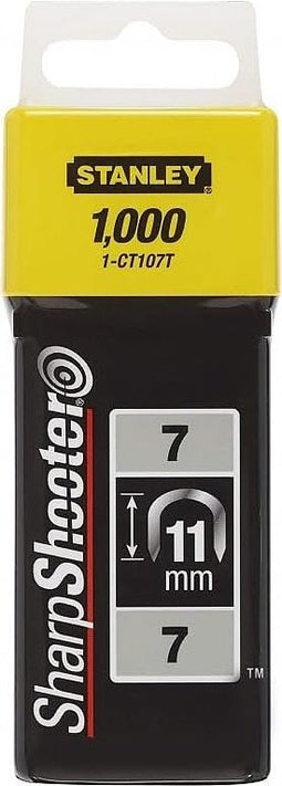 Stanley krammen 11 mm type 7 CT100 1000 stuks