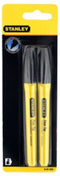 Stanley - Markeerstift Fijne Tip Zwart