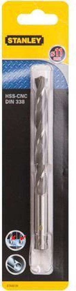 Stanley metaalboor 11 mm HSS-CNC STA50726