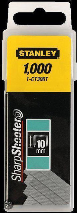 Stanley - Nieten - 10mm - Type CT - 1000 stuks