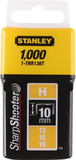 STANLEY - Nieten - 10mm - Type H - 1000 stuks