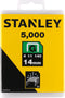 STANLEY Nieten 5000 Stuks - 14mm - Type G