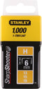 STANLEY - Nieten - 6mm - Type H - 1000 Stuks
