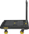 Stanley Opvouwbare Platformwagen FXWT-711 - Max. 200KG - Aluminium - 80 x 52 X 87 CM - Anti-Slip Platform - Zwart/Geel