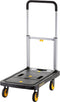 Stanley Opvouwbare Platformwagen PC517 - Max. 120KG - Aluminium - 68 x 41 x 92 CM - Anti-Slip Platform - Zwart/Geel
