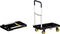 Stanley Opvouwbare Platformwagen PC517 - Max. 120KG - Aluminium - 68 x 41 x 92 CM - Anti-Slip Platform - Zwart/Geel