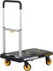 Stanley Opvouwbare Platformwagen PC517 - Max. 120KG - Aluminium - 68 x 41 x 92 CM - Anti-Slip Platform - Zwart/Geel