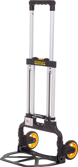 Stanley Opvouwbare Steekwagen FXWT-705 - Max. 70KG - 41 x 40 x 104 CM - Banden voor elk Terrein - Zwart/Zilver
