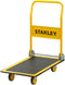 Stanley Platformwagen - Draagcapaciteit Max. 150KG - Opvouwbare Plateauwagen - 73,5 x 47 x 83 CM - Geel/Zwart