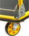 Stanley Platformwagen - Draagcapaciteit Max. 150KG - Opvouwbare Plateauwagen - 73,5 x 47 x 83 CM - Geel/Zwart