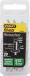 Stanley - Popnagels - 5X7mm - 15 stuks