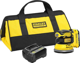 Stanley SFMCW220D1S FATMAX® V20 Accu Excentrische Schuurmachine 18V 2.0Ah in Tas