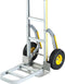 Stanley Steekwagen HT514 - Max. 200KG - Opvouwbaar plateau - Aluminium - 51 x 80 x 123 CM - Zilver/Geel
