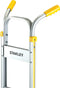 Stanley Steekwagen HT514 - Max. 200KG - Opvouwbaar plateau - Aluminium - 51 x 80 x 123 CM - Zilver/Geel