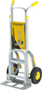 Stanley Steekwagen HT514 - Max. 200KG - Opvouwbaar plateau - Aluminium - 51 x 80 x 123 CM - Zilver/Geel