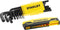 STANLEY Stiftsleutelset 9Dlg Hex Grip